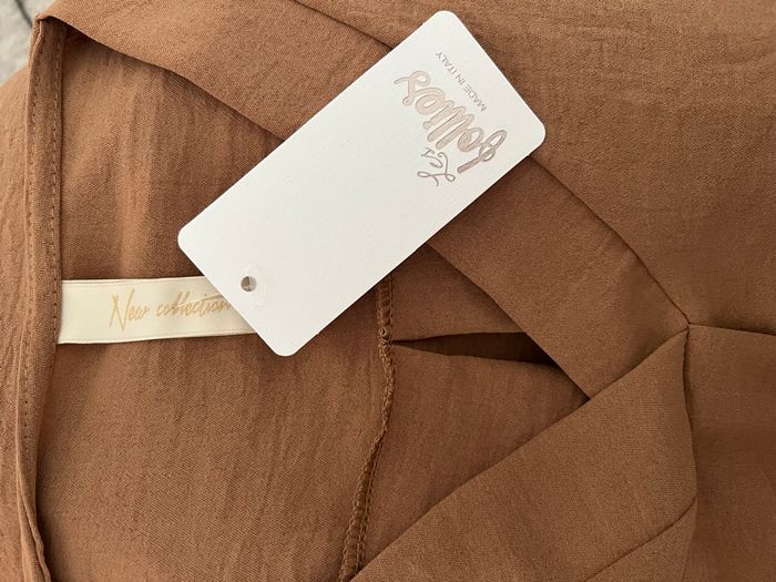 Tunique robe voile camel Les Follies - photo numéro 6