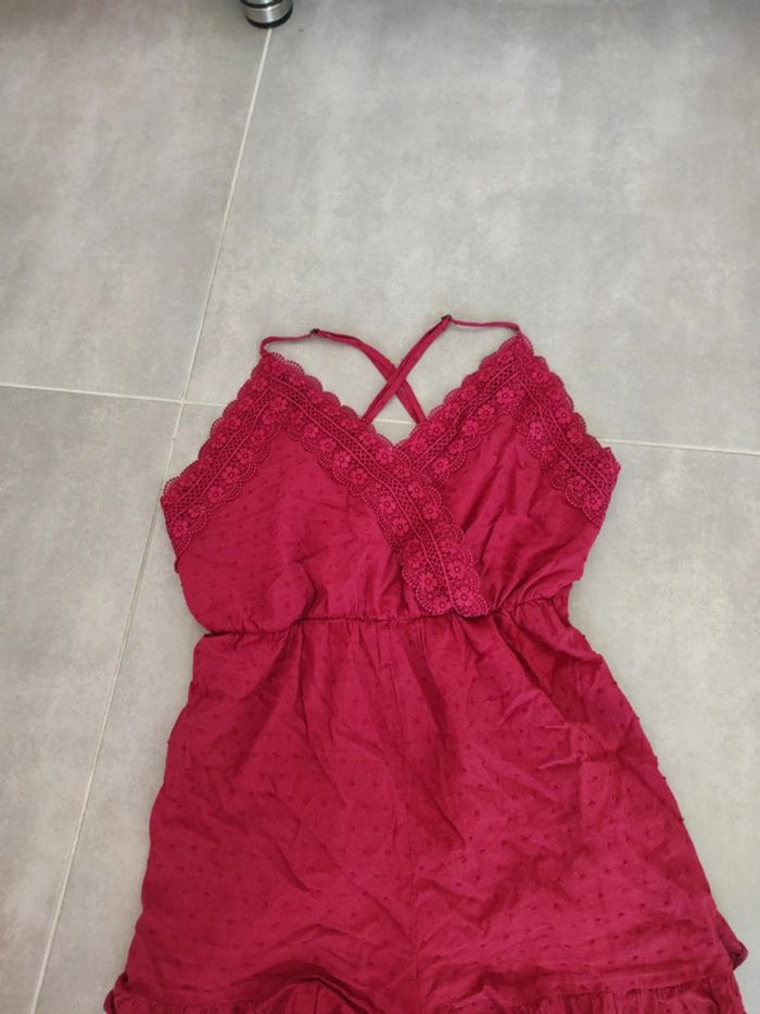 Combi short bordeaux - photo numéro 3