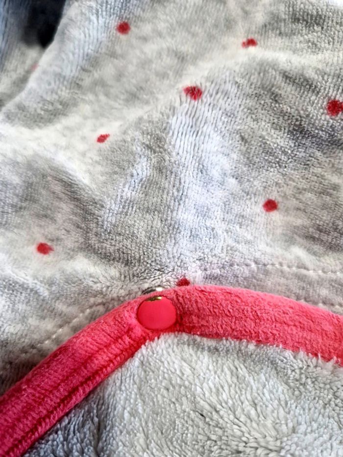 Pyjama velours Du Pareil au même 12 mois - photo numéro 4
