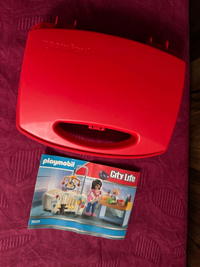 Playmobil City Life 70531 Valisette chambre de bébé - photo numéro 4