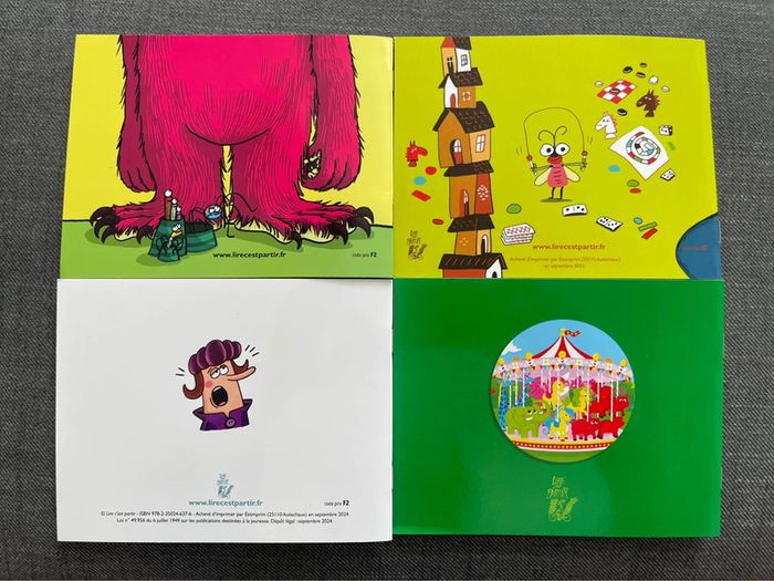 Lot de 4 albums jeunesse neufs - Lire c’est partir - photo numéro 2