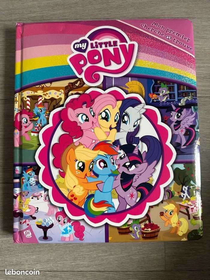 livre cherche et trouve my little pony