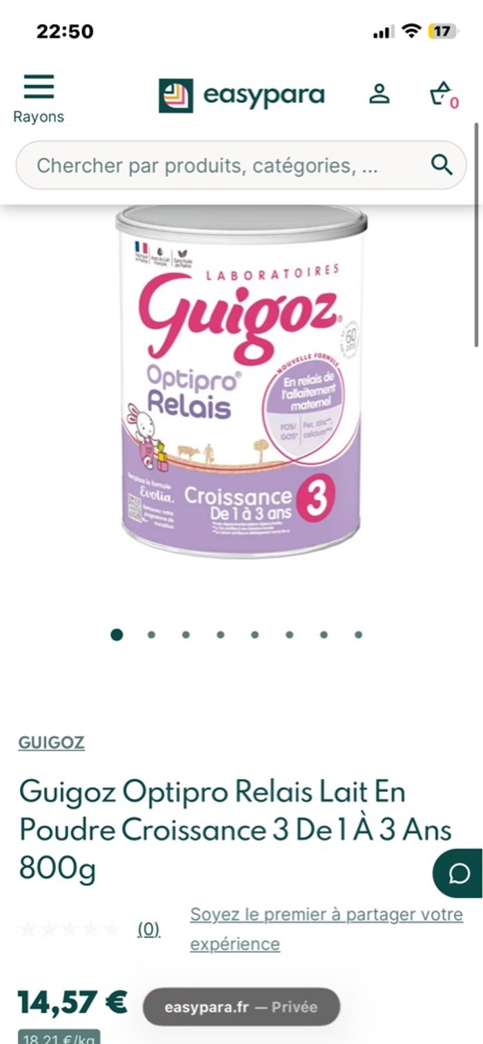 Guigoz Optipro relais - photo numéro 4