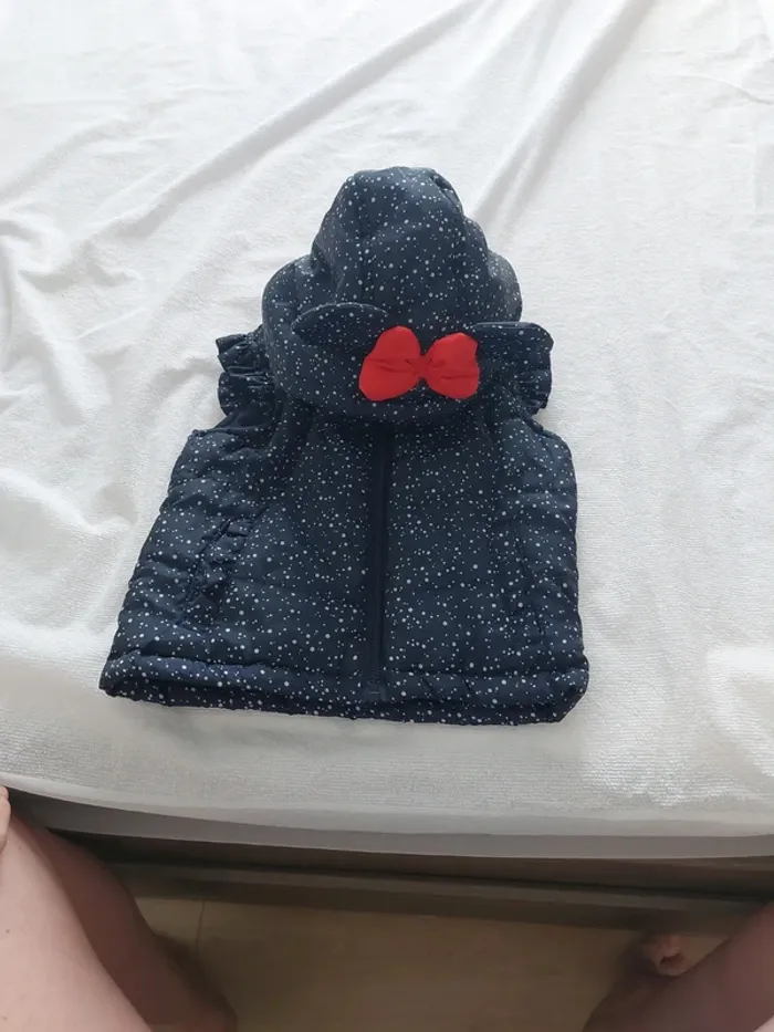 Veste sans manche minnie fille 18mois - photo numéro 5