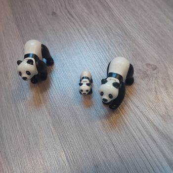 Playmobil 6652 pandas avec bébé complet