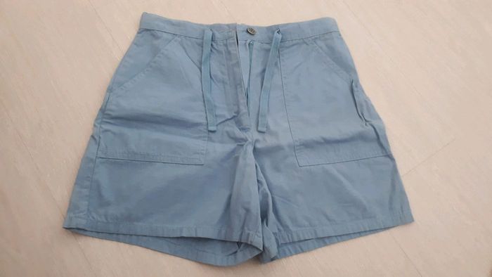 Short bleu femme taille S