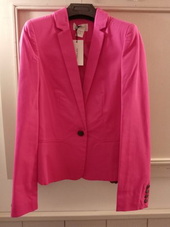 Blazer femme rose 