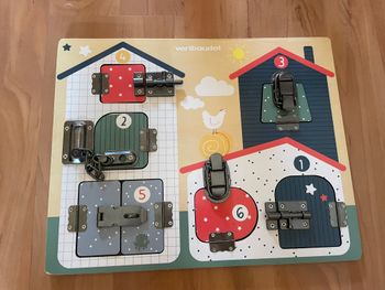 Planche a verrou vert baudet