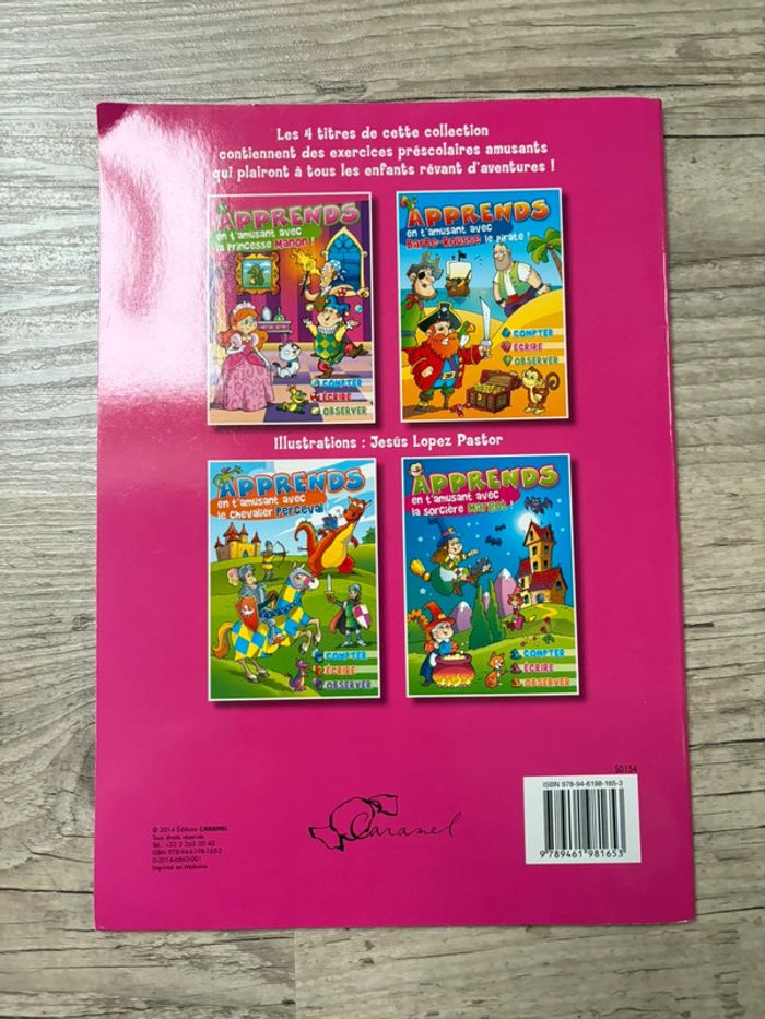 Lot de 3 livres d’activité thème princesses - photo numéro 8