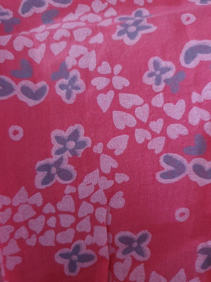 Jupe rose à motif floral - photo numéro 4