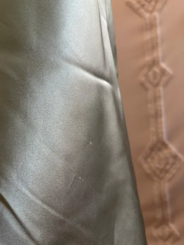 Nuisette satin vert amande avec dentelle – Dolled Up by Fanc, taille L - photo numéro 4