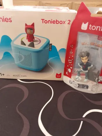 Coffret Toniebox 2 Bleu avec Tonies Foot 2 Rue