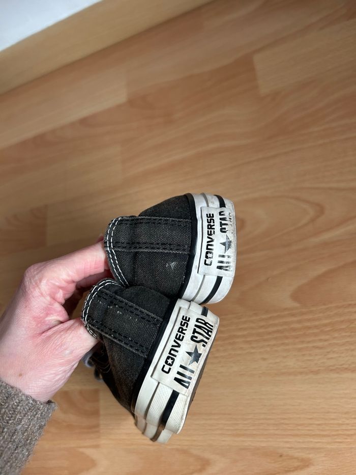 Chaussures Converses All Star Chuck Taylor noir femme pointure 37 - photo numéro 7