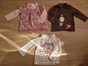 Lot de t-shirts 12 mois