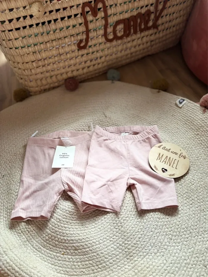 Lot de cycliste bébé fille H&M