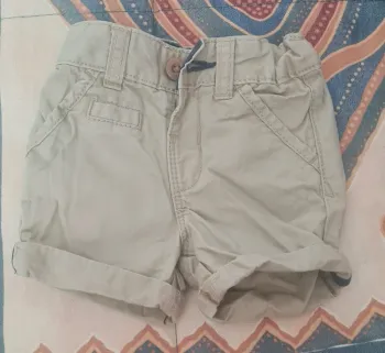Short beige garçon