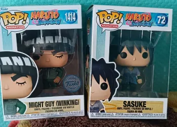 Pops Naruto Might Guy et Sasuke
