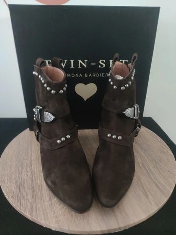 Bottines twin-set by Simona Barbieri taille 37 neuve