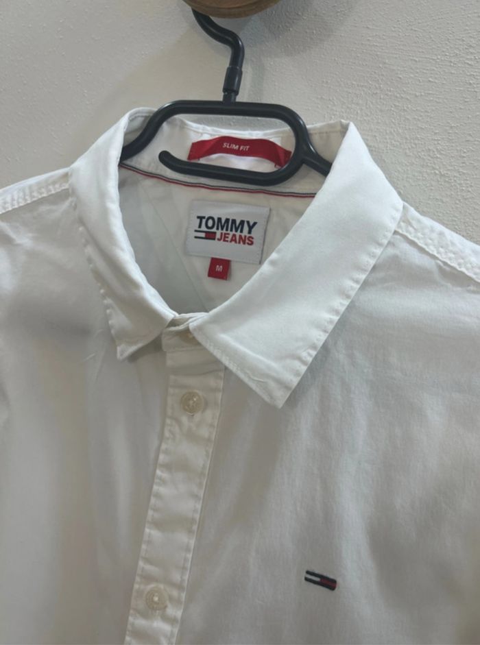 Chemise blanche slim fit tommy Hilfiger - photo numéro 3