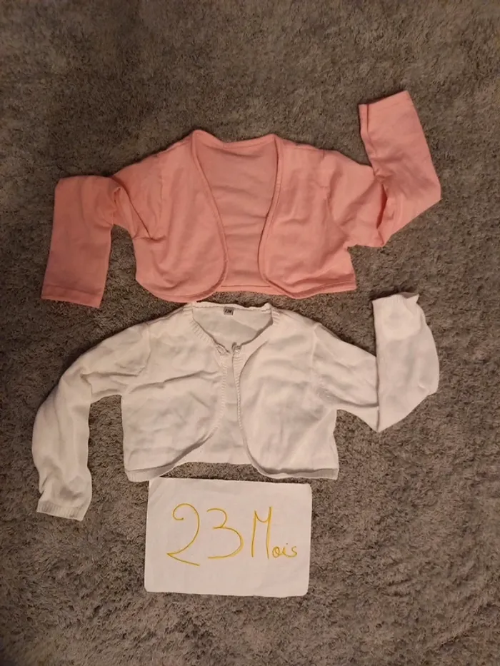 Lot 2 Boléros 23/24M