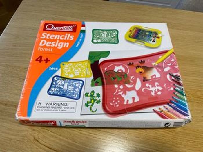 Pochoirs à dessin forêt