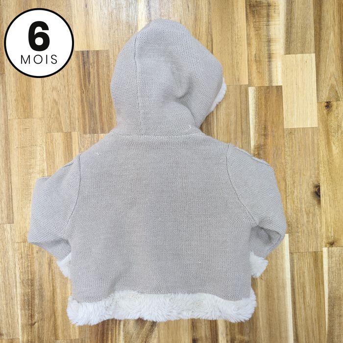 Manteau / Veste réversible très chaude - bébé 6 mois - photo numéro 2