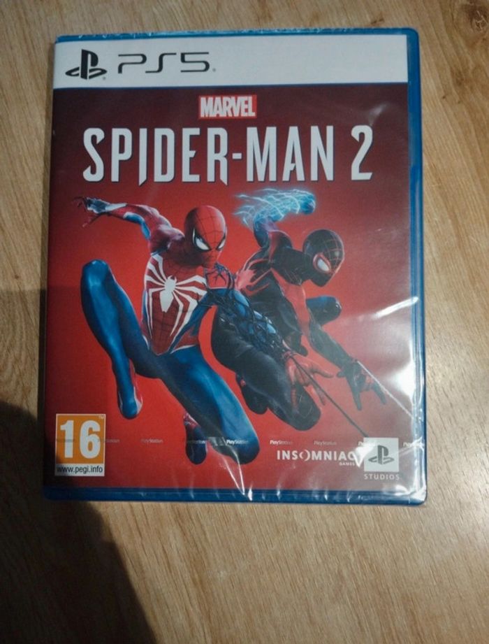 Marvel Spider-Man 2 neuf sous blister spiderman ps5