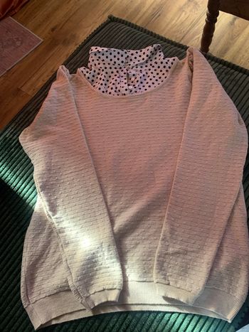 Pull chemise taille M 