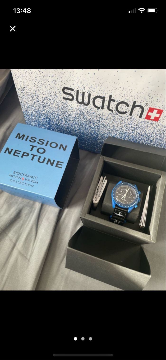 Montre Omega X swatch moonswatch mission to Neptune
