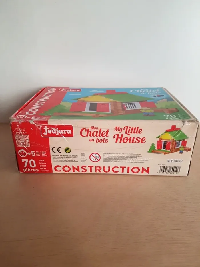 Jeujura jeu de construction Mon chalet en bois - photo numéro 19