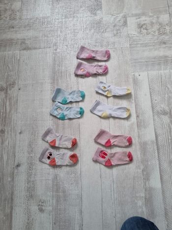 Lot de 5 paires de chaussettes Pointure 23/26