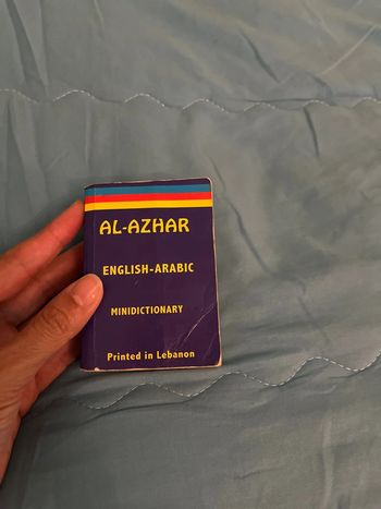 Mini dictionnaire Anglais Arabe