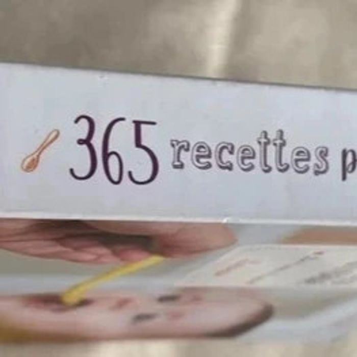 📚 Livre "365 recettes pour Bébé" Larousse 📚 - photo numéro 3