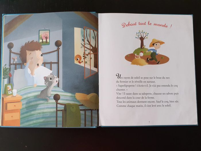 3 Histoires à lire avec papa et maman: les animaux de la ferme - TBE - photo numéro 6
