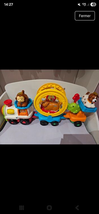 VTECH TUT TUT ANIMO - SUPER TRAIN FANTASTICO-RIGOLO