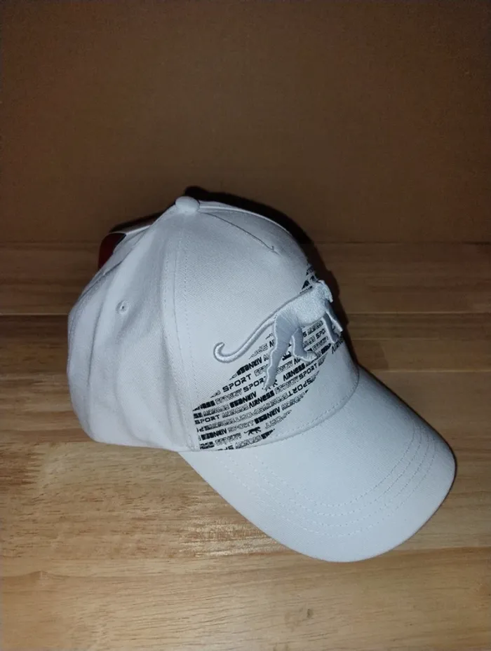Airness casquette taille unique blanche et noire - photo numéro 2