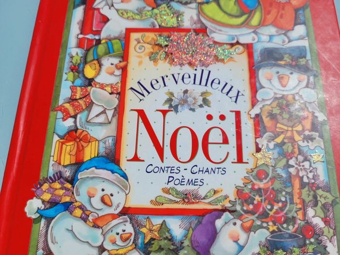Grand livre tout carton 🎄 Merveilleux Noël 🎅 Contes, chants et poèmes - photo numéro 3