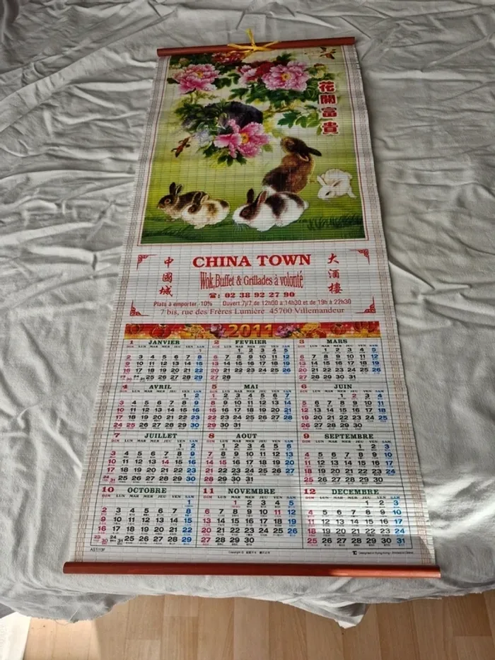 Calendrier chinois de 2011