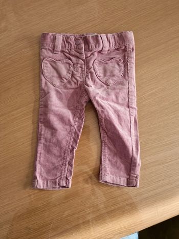 Pantalon couleur lilas pat et ripaton