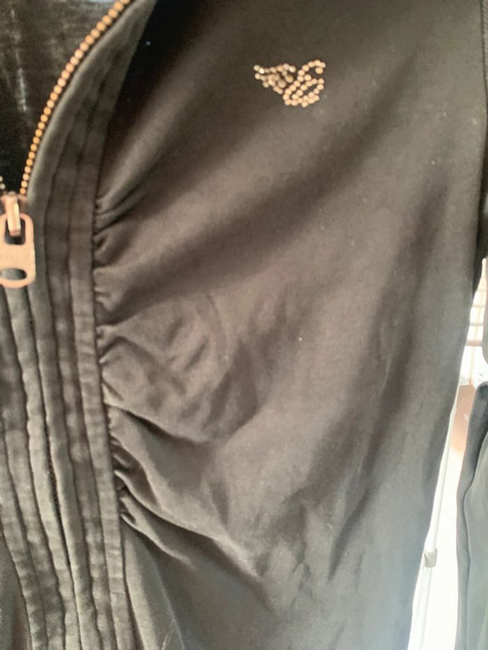 Gilet a fermeture femme esprit noir M - photo numéro 2