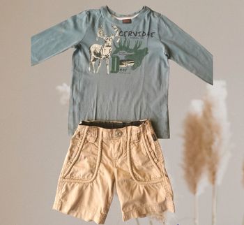 Short Gaastra + t-shirt Esprit t. 92