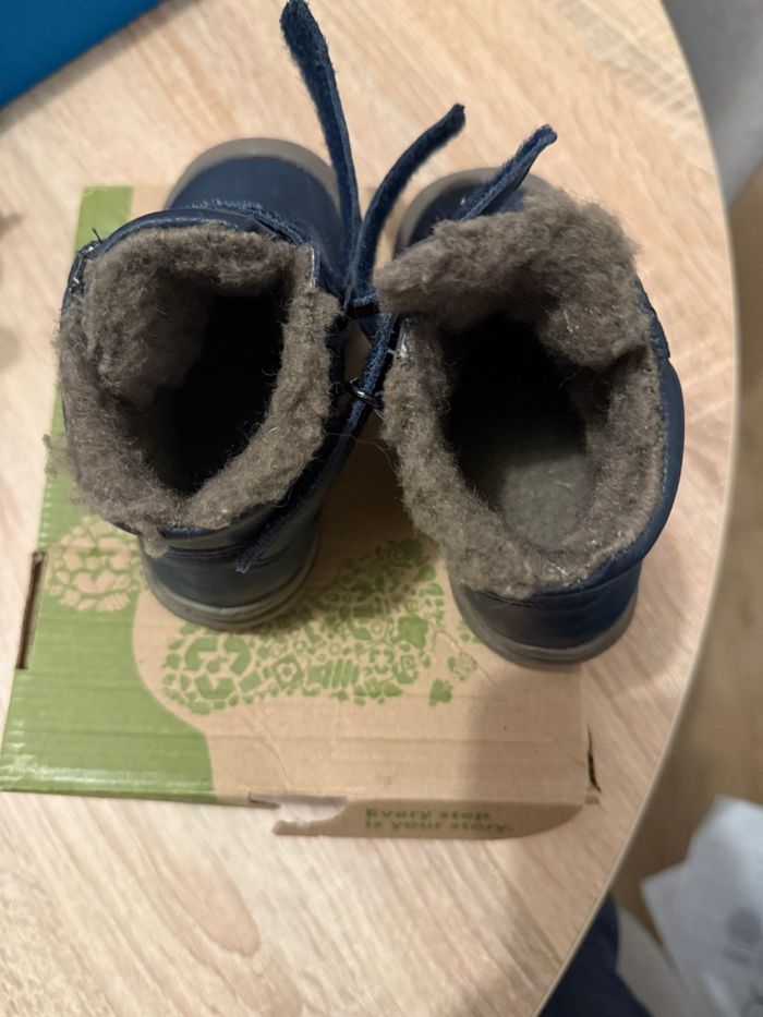 Froddo - chaussures bébé premiers pas avec fourrure naturelle - photo numéro 2