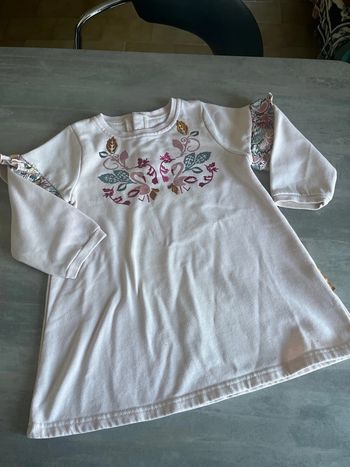 Robe sweat-shirt petit béguin