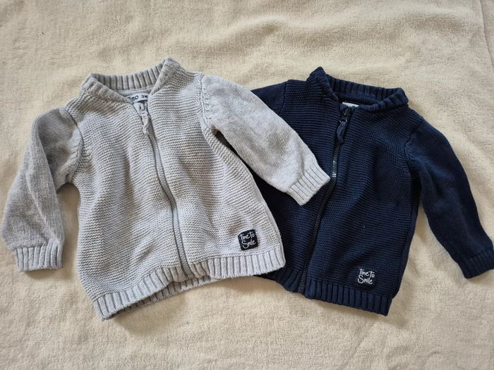 Lot gilets bébé garçon
