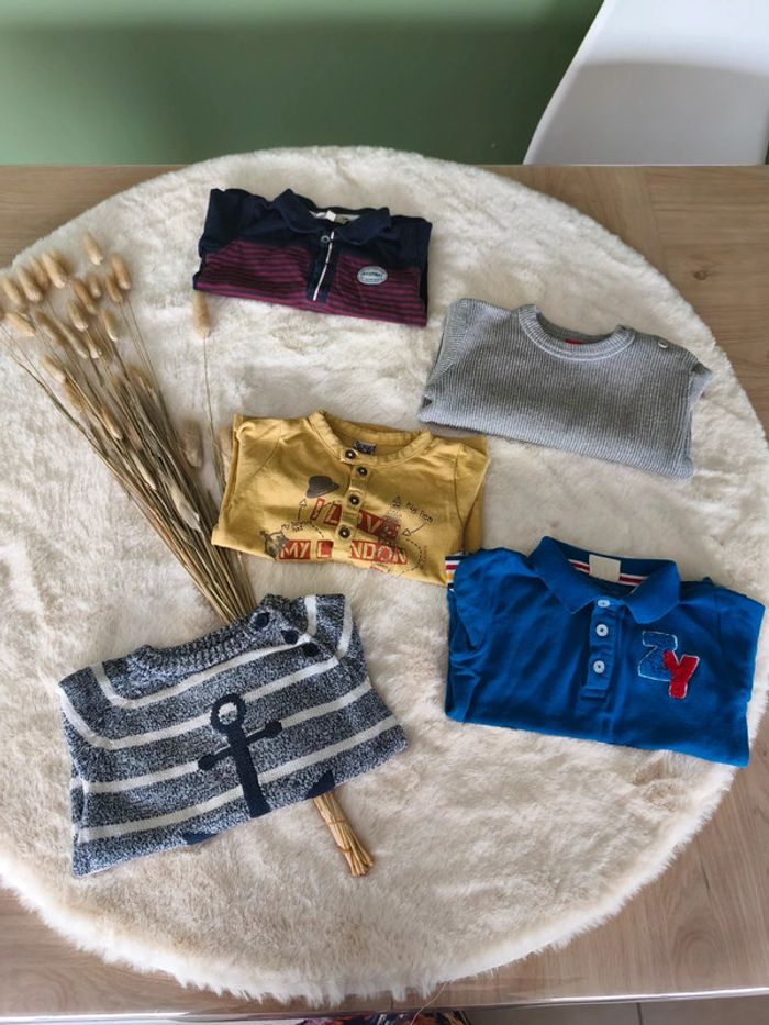 Lot t-shirt manches longues