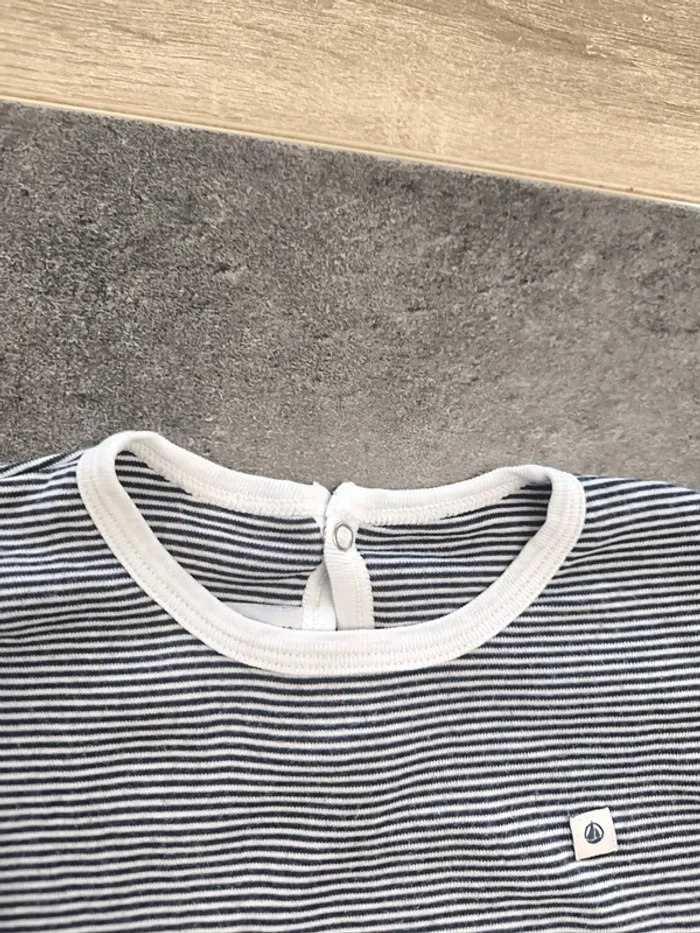 Tee-shirt garçon ml 12 mois Petit Bateau - photo numéro 3