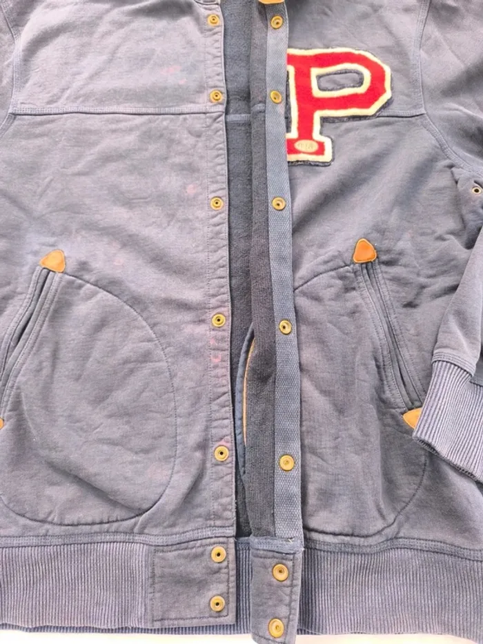 Sweat veste Ralph Lauren homme old school bon état taille XL - photo numéro 6