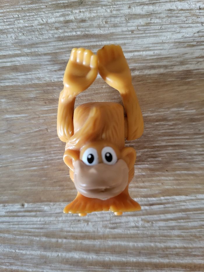 Lot de 2 figurines Kinder articulées singe - photo numéro 4