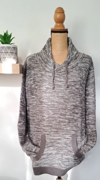 Pull gris foncé Gémo