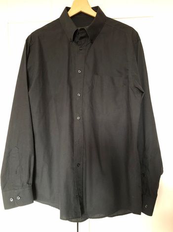 Chemise noire Kiabi taille L 👔